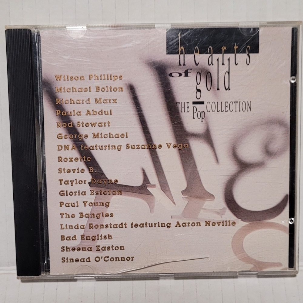 FREE ADD ON ~ Hearts of Gold: The Pop Collection CD